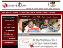 Tablet Screenshot of greaterstjohnmbc.com